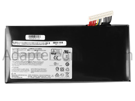 7500mAh 83.25Wh 9-Celle MSI WT72 6QL-400US Batteri