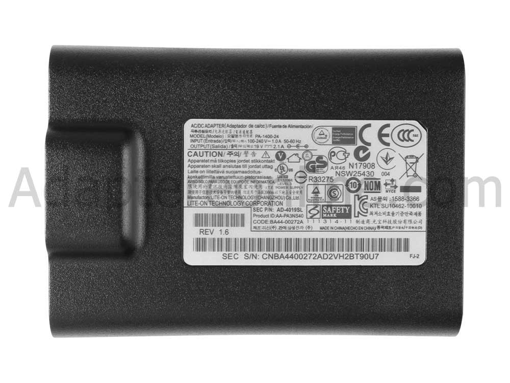 40W Samsung NP900X3E 900X3E NP900X3E-A02US NP900X3E-A03US AC Adapter Oplader