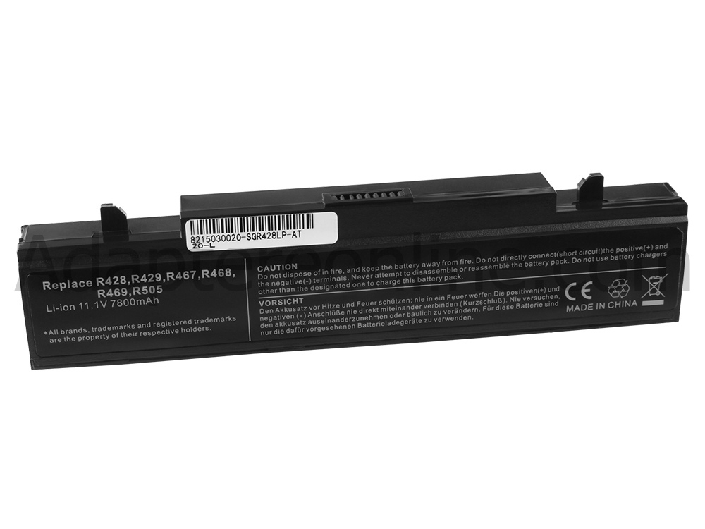 7800mah Samsung 355E7C 350E7C NP350E7C NP355E7C Serie Batteri