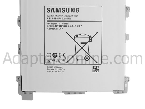 Original 9500mAh Samsung T9500C T9500E P9000 SM-P9000 Batteri