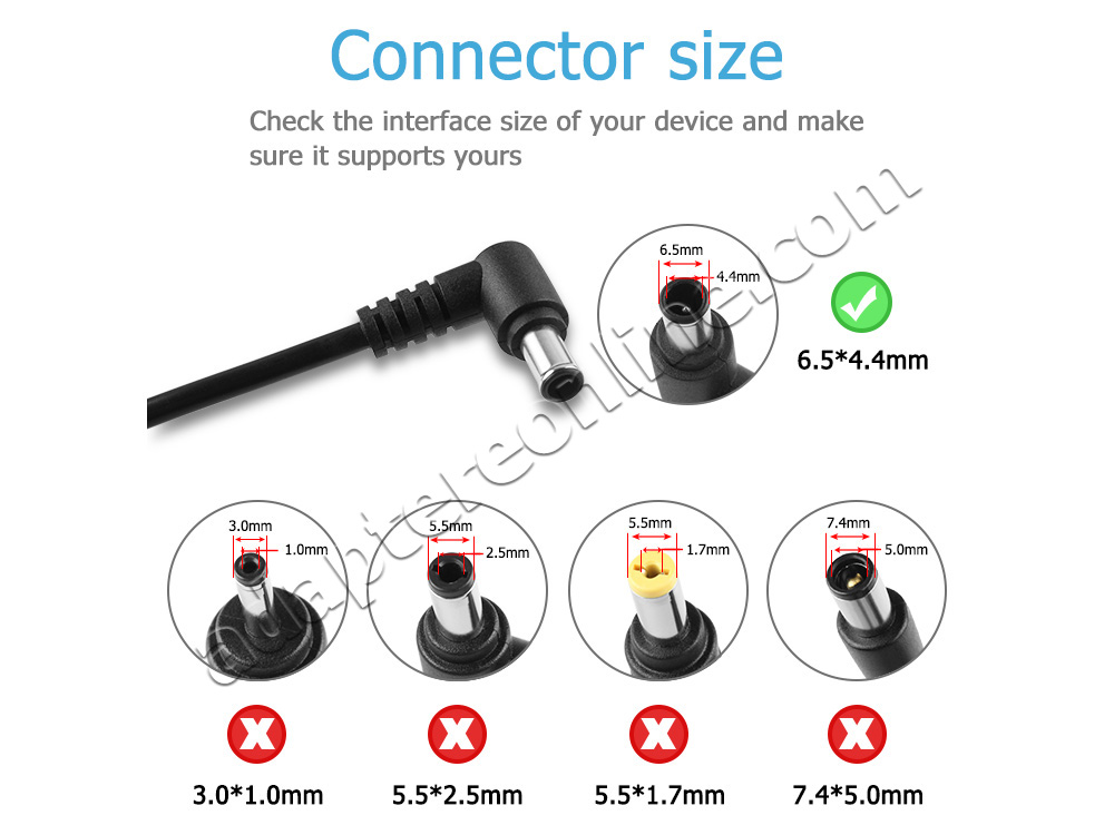 101W Sony KD-43X720E1 AC Adapter Oplader