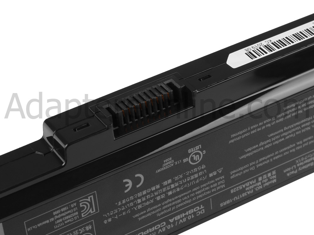 Original 6-Celle Toshiba PA3635U-1BAS PA3635U-1BRM PA3635U-1BRS Batteri