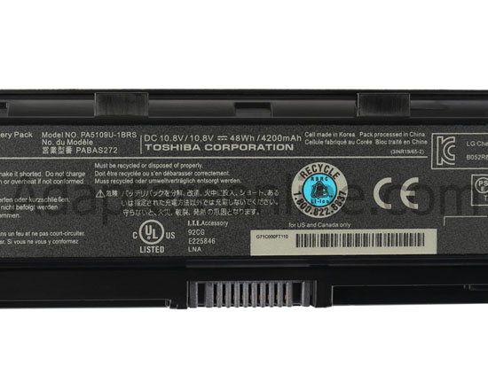 4400mah Toshiba Satellite Pro C70-A-12D C75-A-10R Batteri